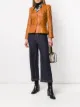 Image 2 of Christian Dior 2000s pre-owned puffy sleeves leather jacket