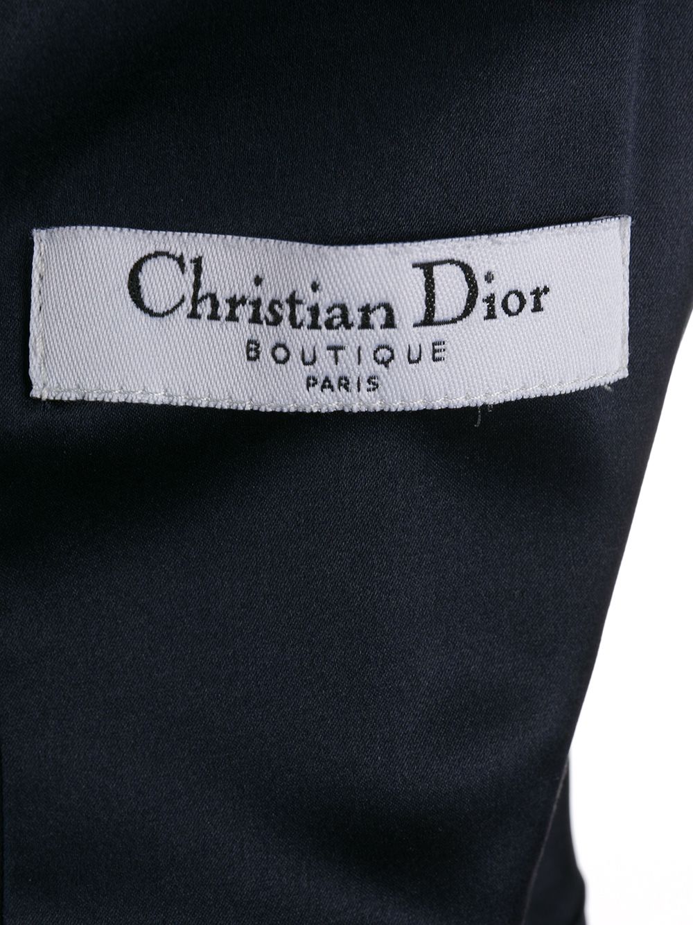 Christian Dior 2000s pinstripe panel dress Women