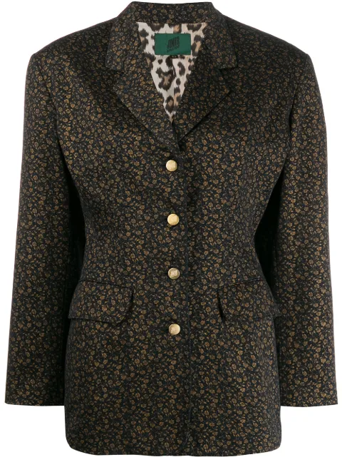 Jean Paul Gaultier Pre-Owned floral print blazer