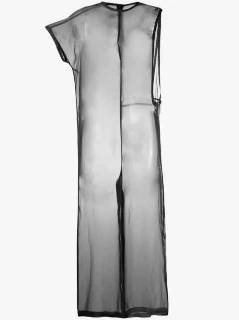 Comme Des Garçons Pre-Owned 1990s sheer cropped jumpsuit
