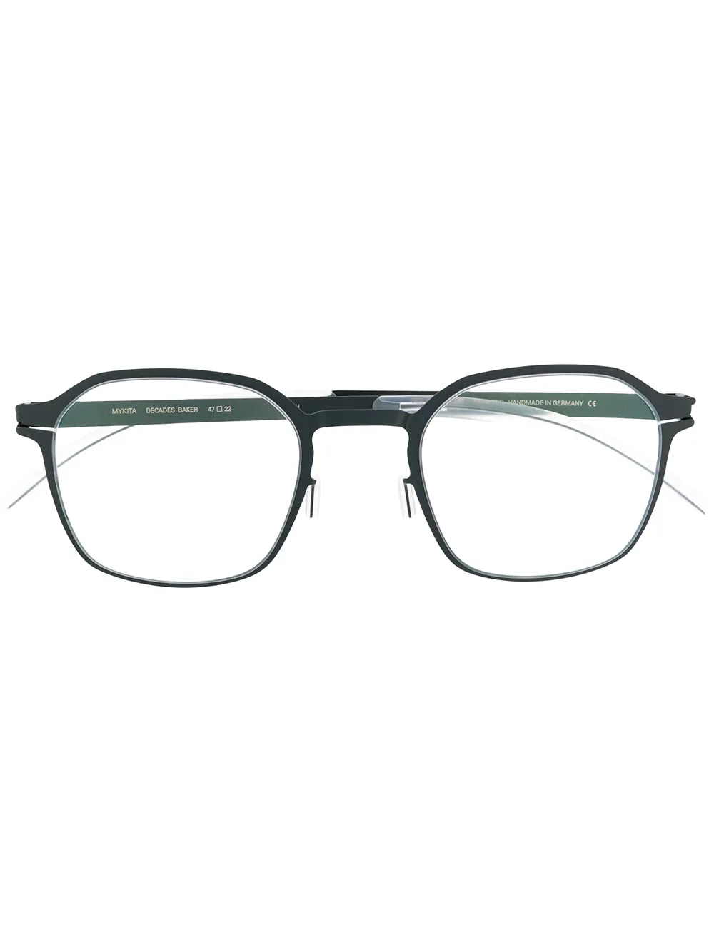 Mykita bril met vierkant montuur Blauw