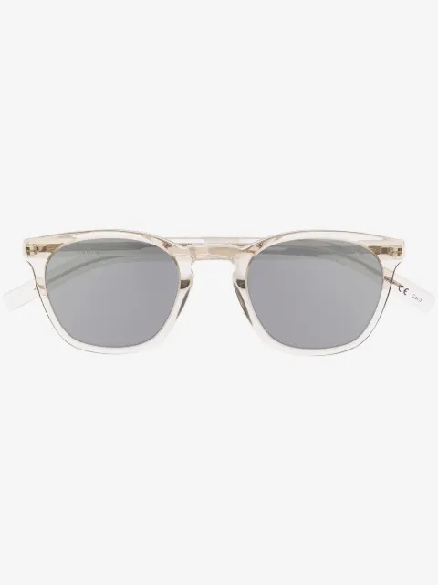 Saint Laurent Eyewear SL28 Slim soft-square frame sunglasses