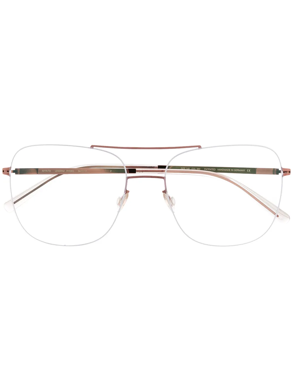 Mykita MYKITA RYOKO 392 PURPLEBRONZE/SILVER Leather/Fur/Exotic Skins->Leather Mykita MYKITA RYOKO 392 PURPLEBRONZE/SILVER Leather/Fur/Exotic Skins->Leather