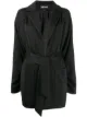 Image 1 of Just Cavalli tie-waist corduroy blazer
