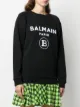 Balmain logo-print sweatshirt