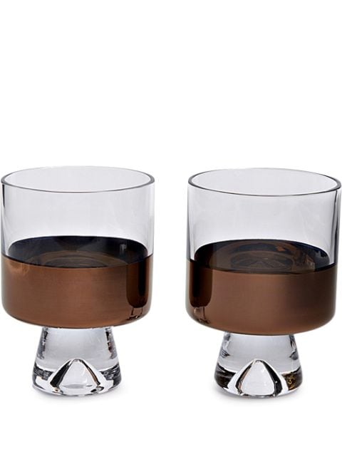 Tom Dixon vasos de cristal con pie