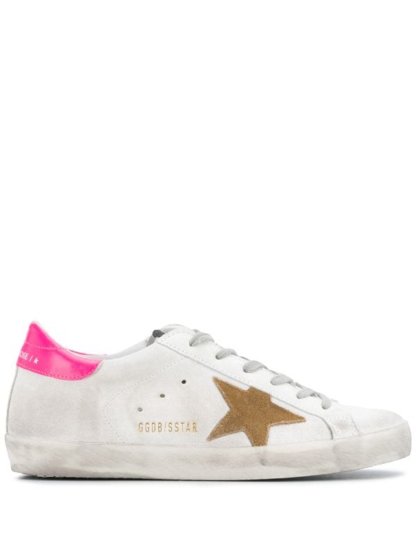 Golden Goose white Superstar low top sneakers for women | G36WS590S81 at  Farfetch.com