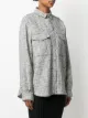 Totême houndstooth boxy-fit shirt