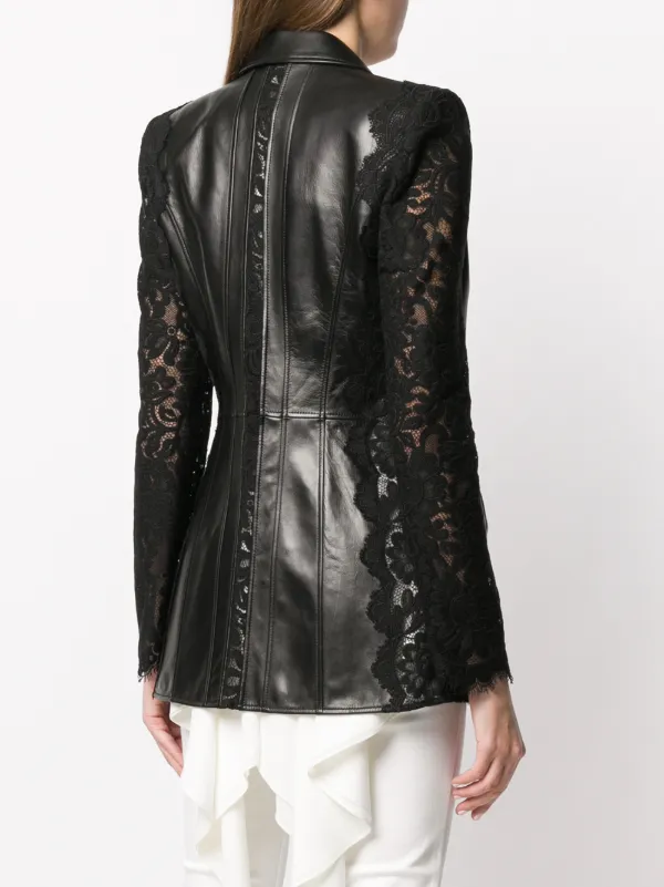 lace back jacket