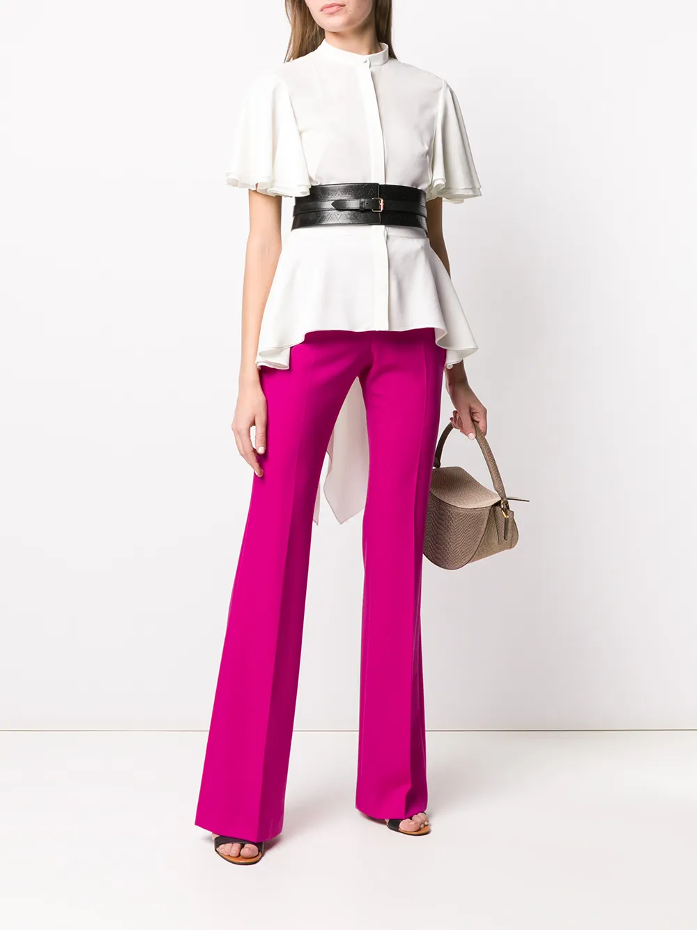 Image 2 of Alexander McQueen flared trousers