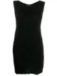 Image 1 of Saint Laurent metallic thread fitted dress