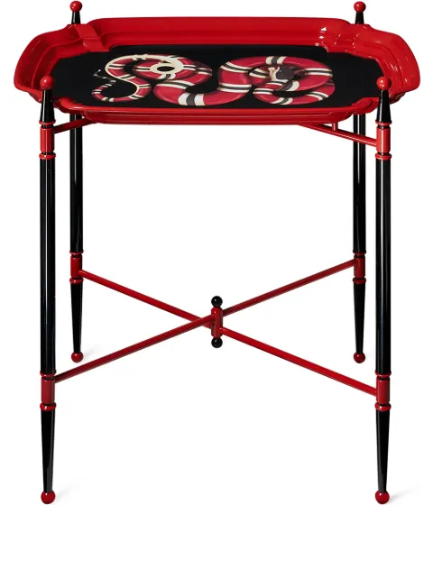 Click to view more detailed imagery on our partner's website Gucci Kingsnake Folding Table In Black