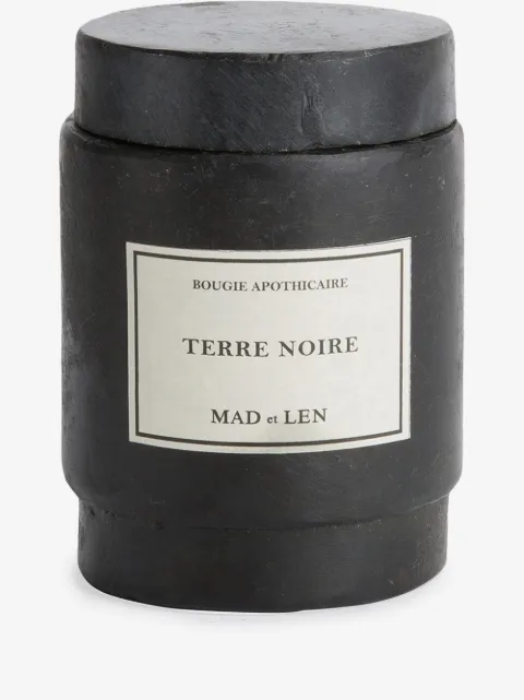 MAD et LEN Terre Noire Bougie Monarchia candle