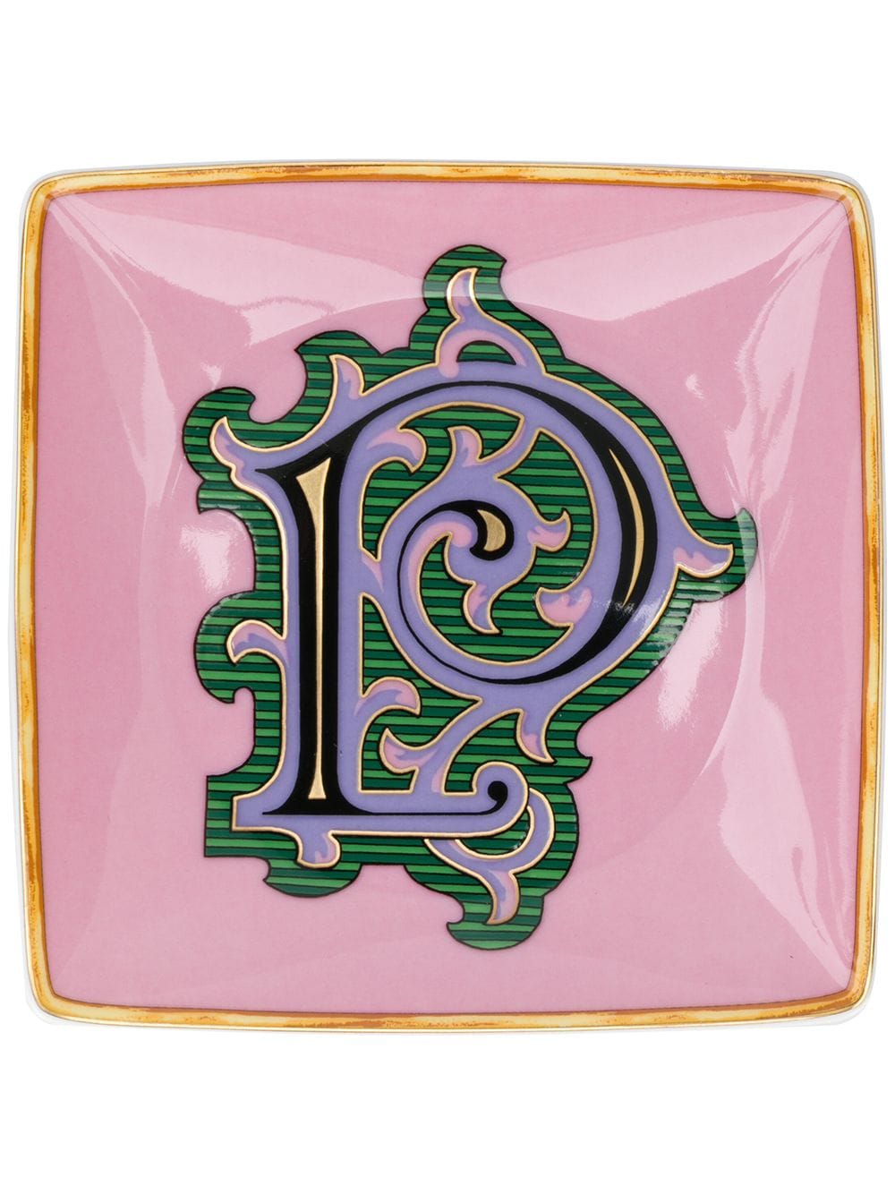 Image 1 of Versace Alphabet P plate (11cm)