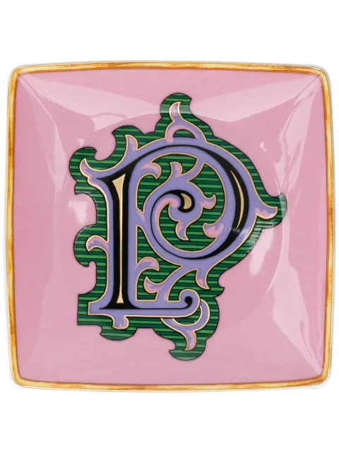 Versace Alphabet P plate (11cm)