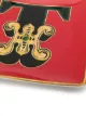 Versace Home وعاء مزين بحرف T