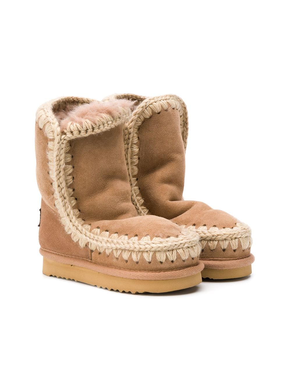 

Mou Kids botas para nieve con lana - Neutro