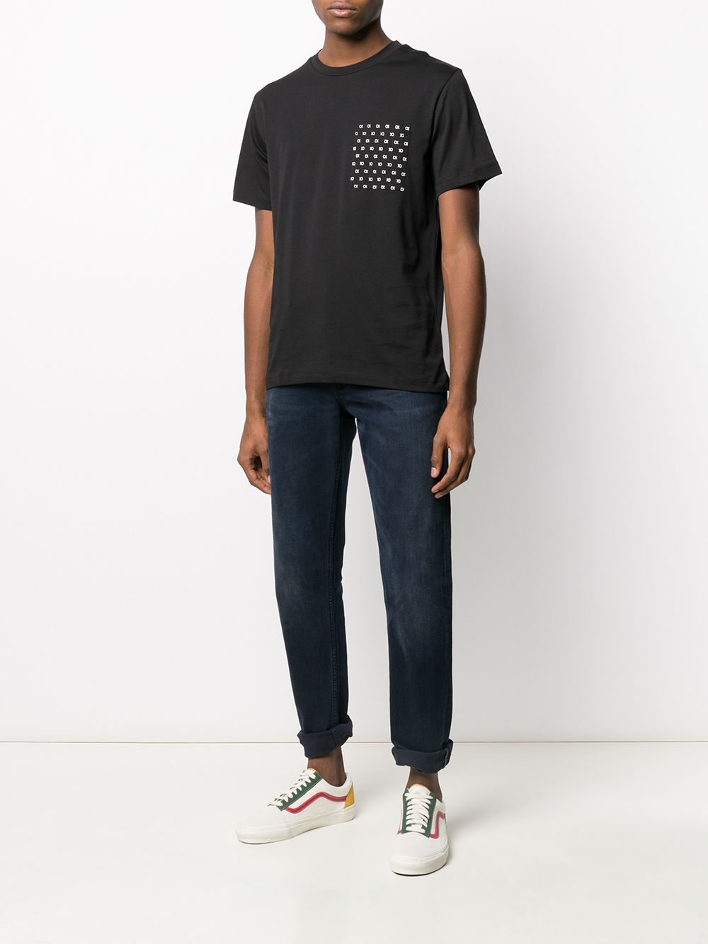 фото Calvin Klein Jeans футболка с карманом и логотипом
