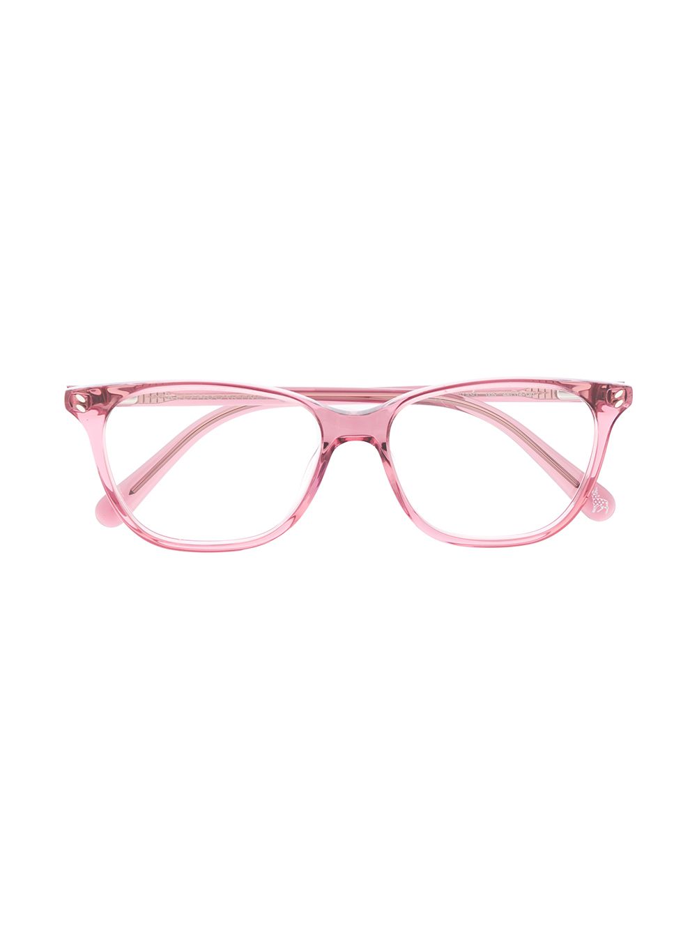 Stella Mccartney Kids' Square-shaped Frames In Pink