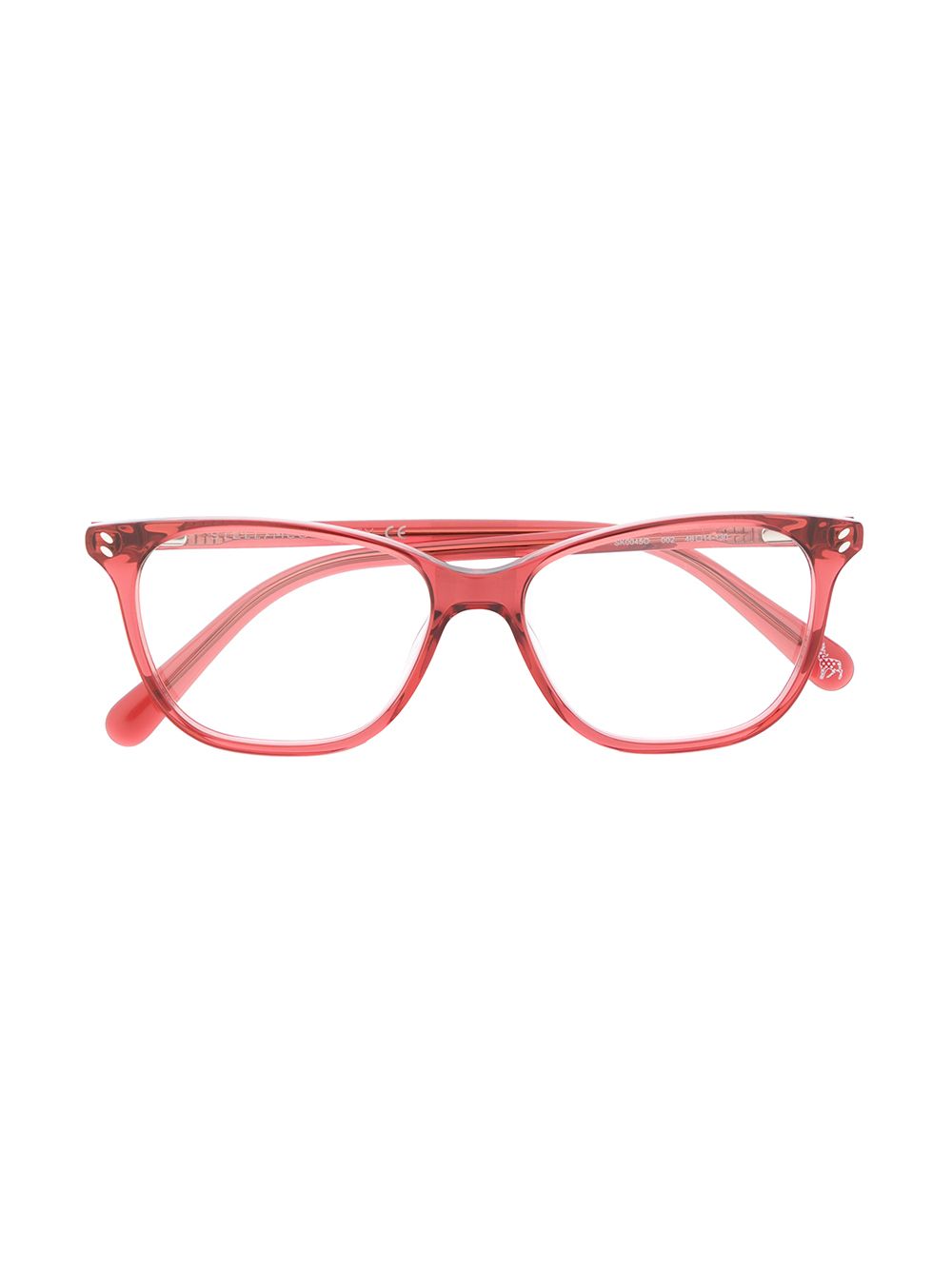 Stella Mccartney Kids' Square-shaped Frames In 粉色