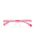 RAY-BAN JUNIOR clear front glasses - Pink