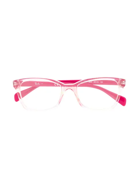 RAY-BAN JUNIOR clear front glasses