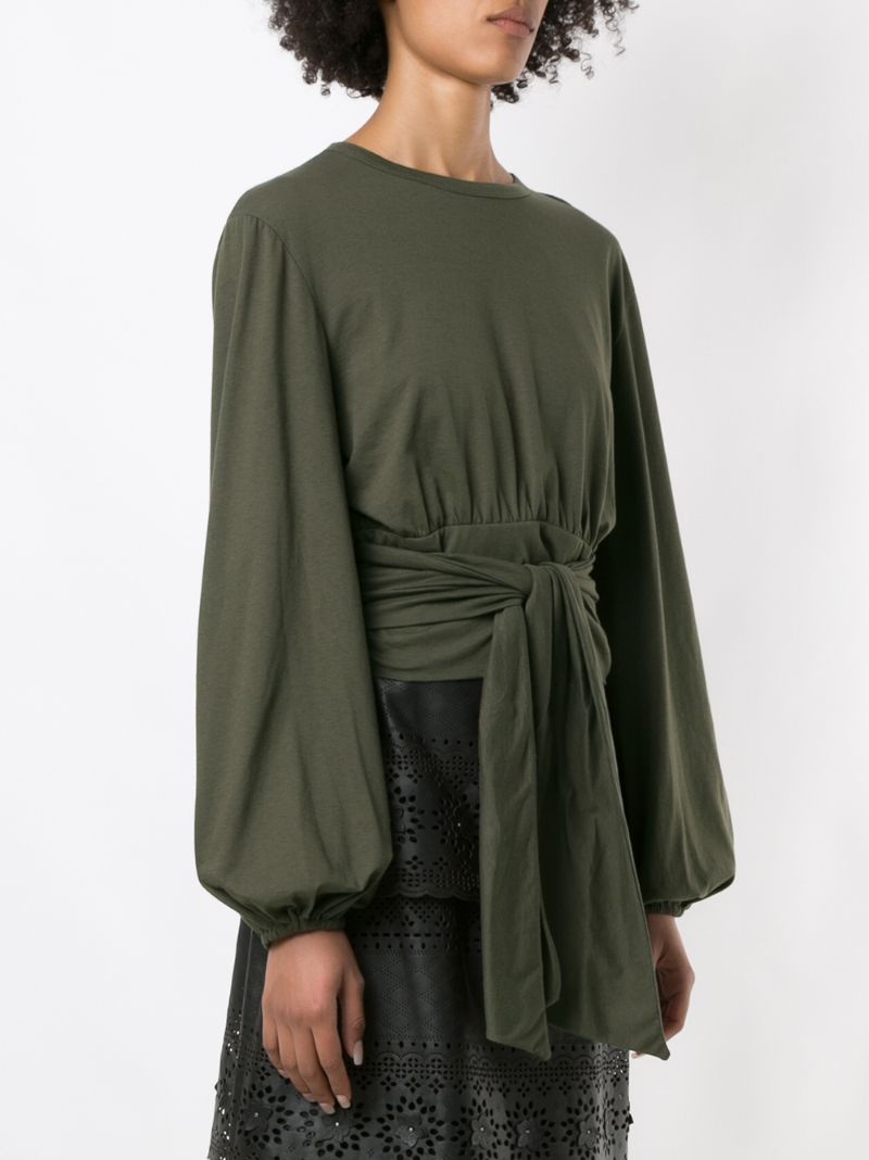 Shop Nk 'paula' Oberteil In Green