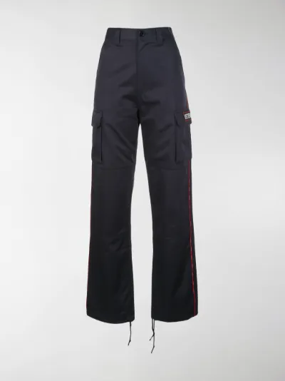 VETEMENTS sateen straight-leg cargo 