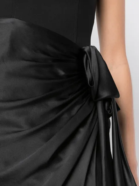cinq a sept marian draped gown