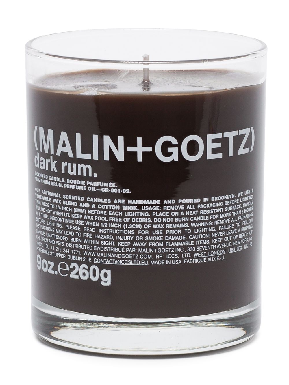 фото Malin+goetz свеча dark rum