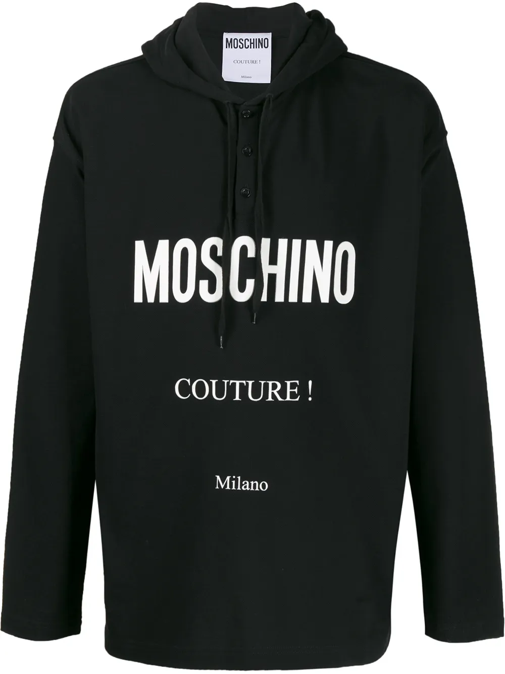 фото Moschino худи с логотипом