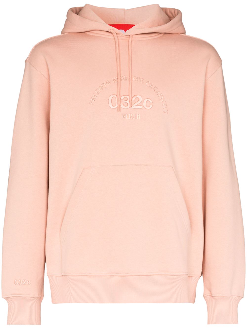 фото 032c logo-detailed hoodie