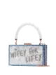Sophia Webster Cleo Wifey for Lifey PVC clutch