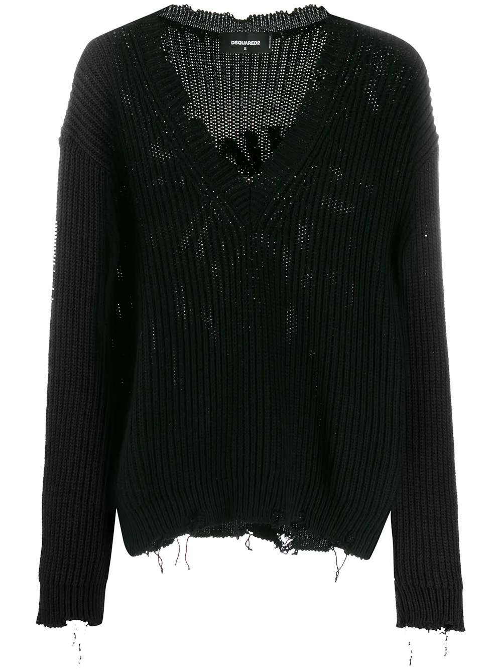 Dsquared2 Pullover In Distressed-Optik pbB85 oFhv4 Dsquared2 Pullover In Distressed-Optik pbB85 oFhv4