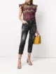 Image 2 of Dsquared2 distressed effect mid rise jeans