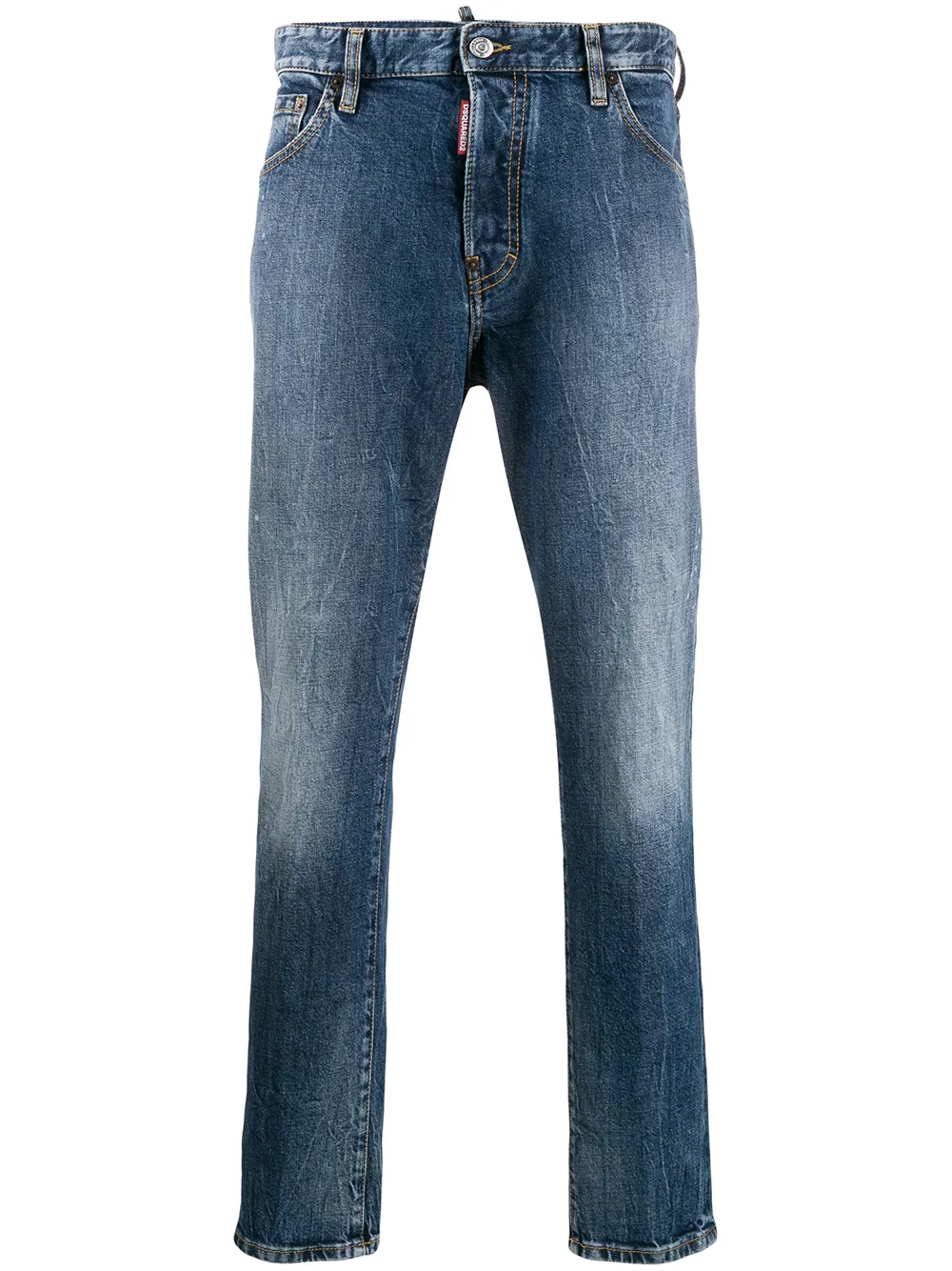 

Dsquared2 jeans con efecto degradado - Azul