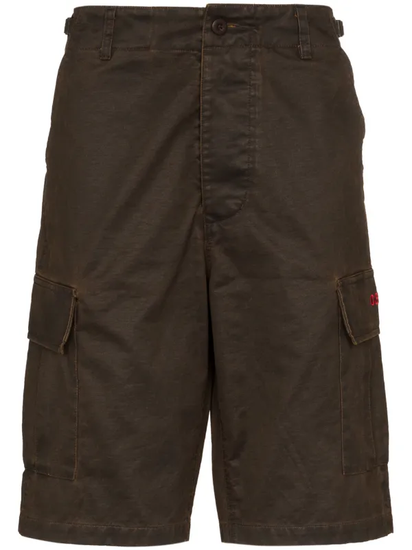 wide leg cargo shorts