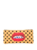 Seletti dotted make-up bag - Yellow