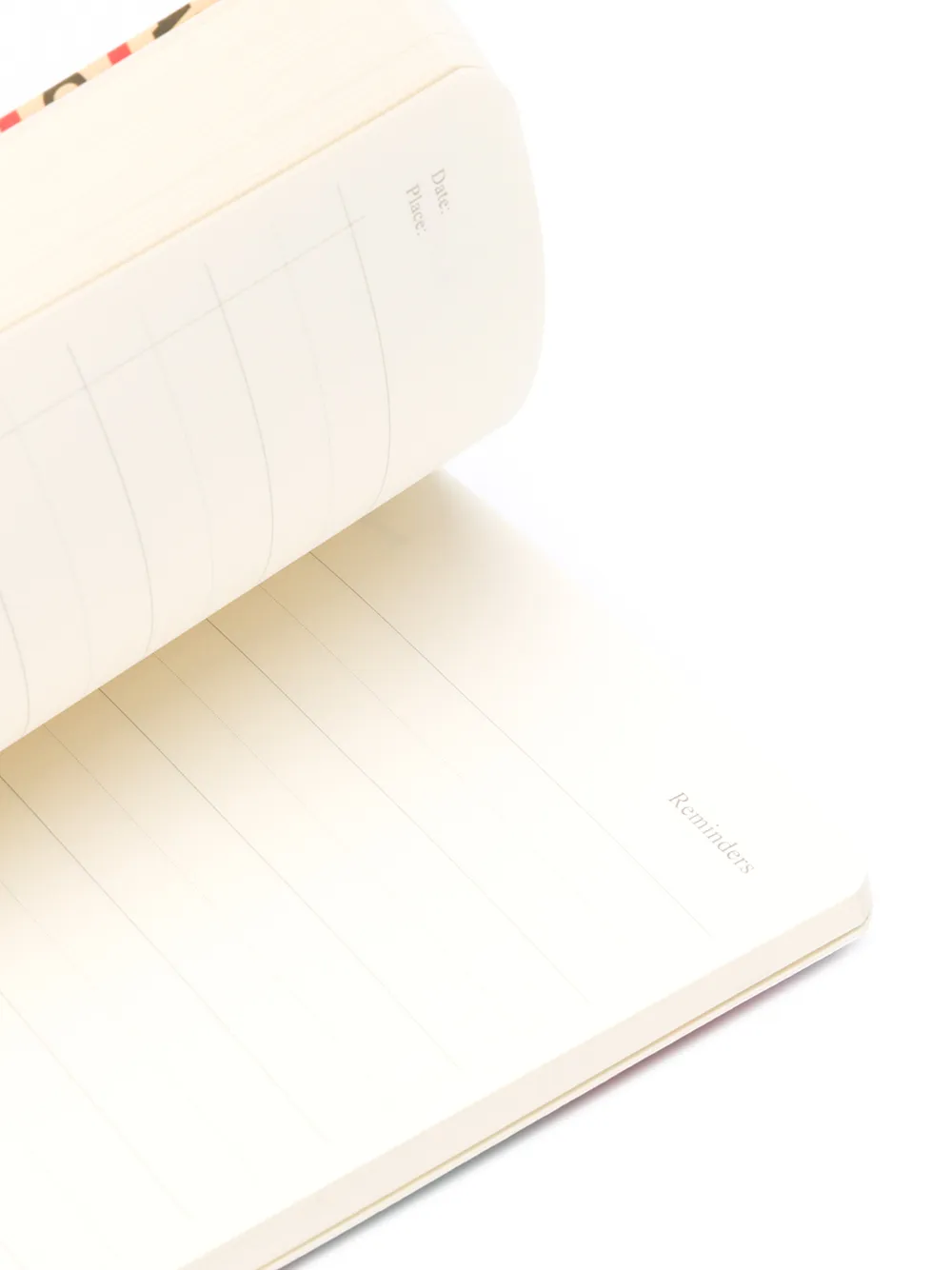  Seletti Checkered Floral Notebook - Black 