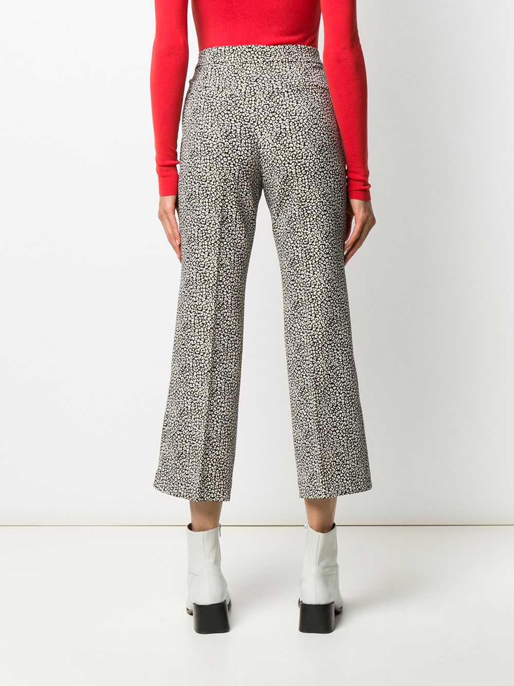 Michael Michael Kors Cropped Leopard Print Trousers - Farfetch