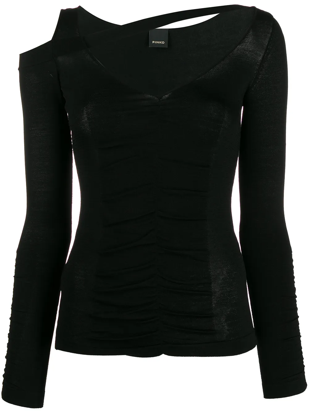 Pinko Schmales Oberteil Mit V-Ausschnitt EEwfx GSqtr Pinko Schmales Oberteil Mit V-Ausschnitt EEwfx GSqtr