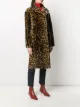 Liska Mantel mit Leopardenmuster