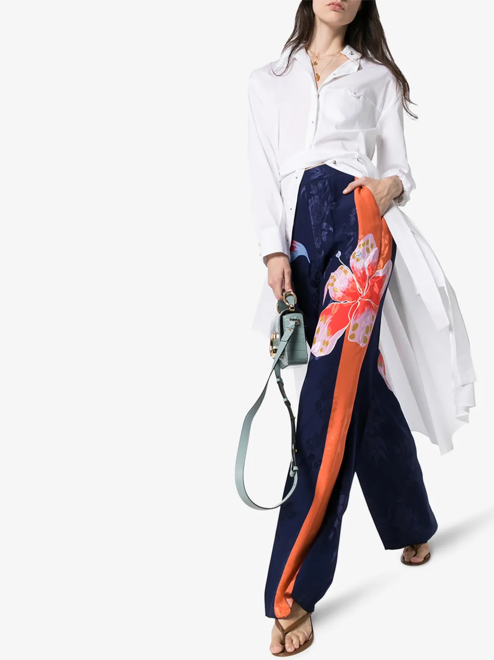 ETRO FLORAL PRINT PALAZZO TROUSERS,13316429614721427