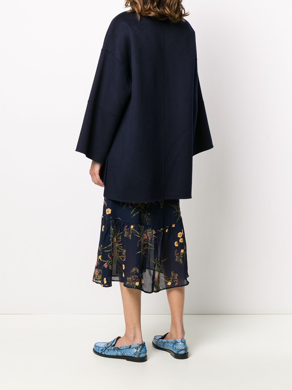 фото Iris von arnim funnel neck cashmere coat