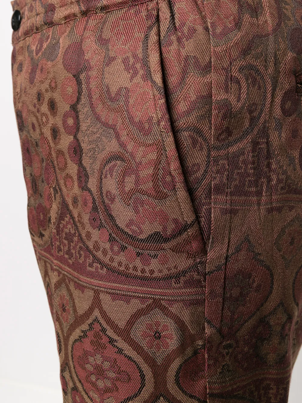фото Stussy брюки paisley прямого кроя