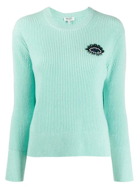Kenzo Eye Cashmere Jumper Farfetch