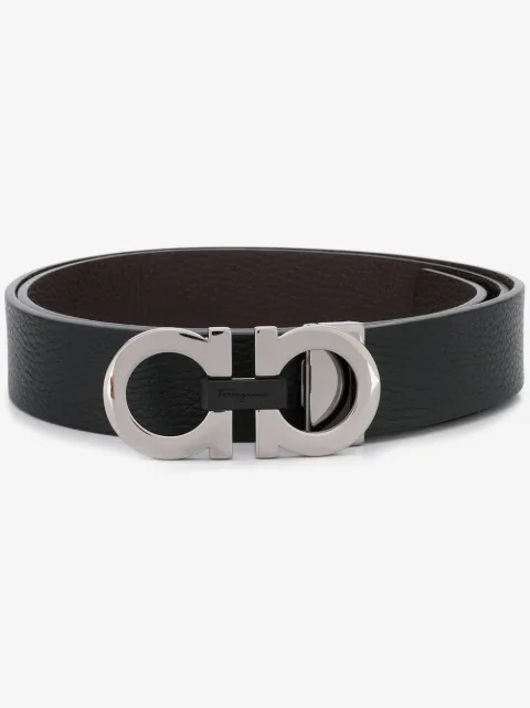 Ferragamo reversible and adjustable Gancini belt