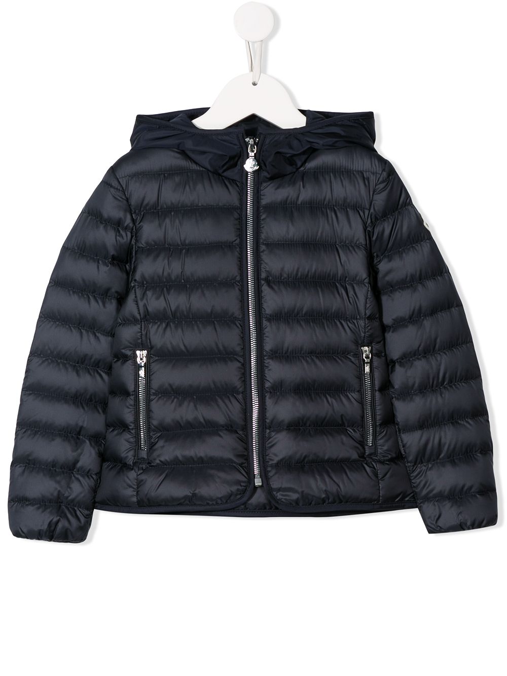 фото Moncler kids пуховик с капюшоном