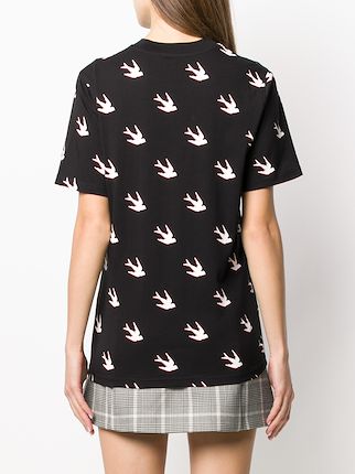 swallow print T-shirt展示图