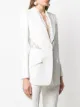 Alexander McQueen Lace Leaf single-breasted blazer